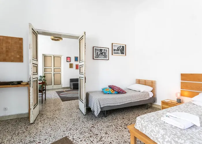 Quarto em Acomodações Particulares Casa Maravi Catânia